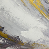 LIJUN Black And White Gold Hand-painted Art Painting