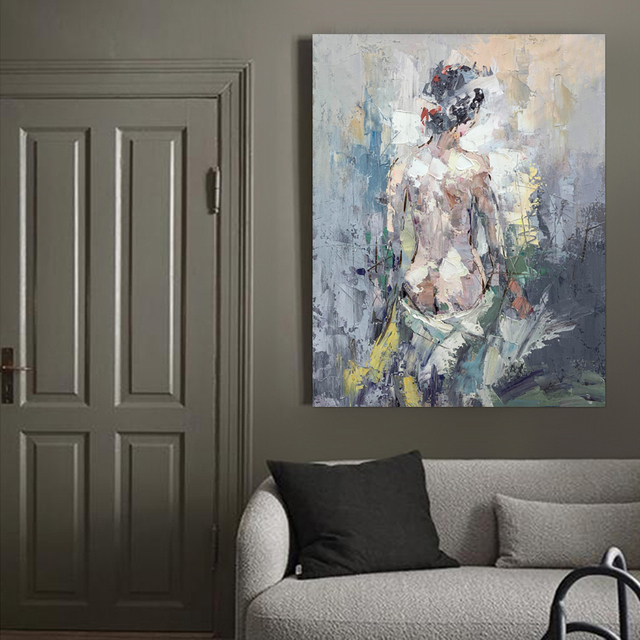 Painting Nude Woman