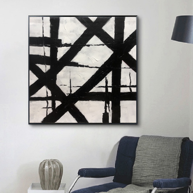 Black And White Painting