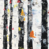 Thick Color And Multi-color Landscape