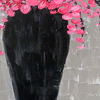 Pink Girl Trend Flower Art