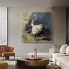 Abstract Ballet Dancing Oil Paintings