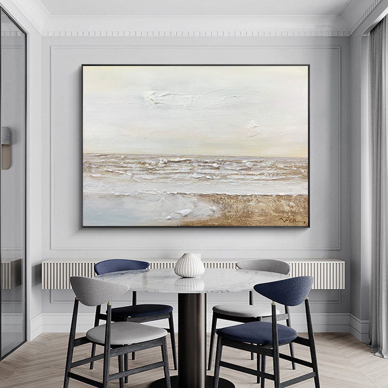 Large Thick Base Abstract Painting