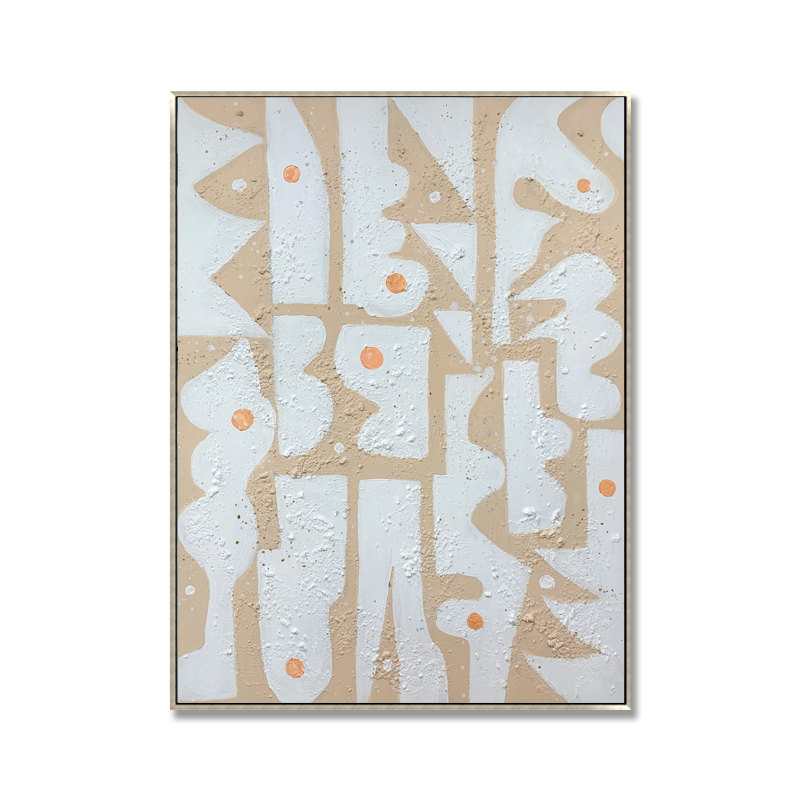 Irregular Geometric Art Painting