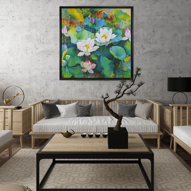Lotus Pond Moonlight