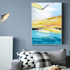Yellow Abstract Painting