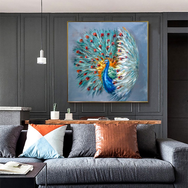 Peacock Painting