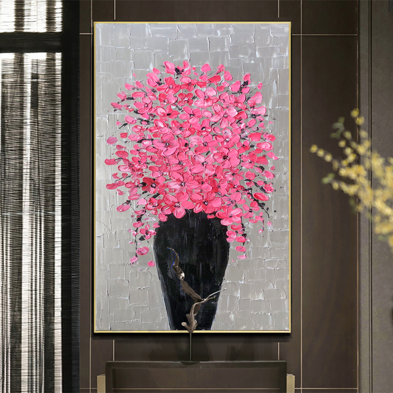 Pink Girl Trend Flower Art