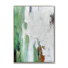 Green And Orange Abstract Wall Decor