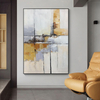 Yellow Simple Fashion Decorative Painting