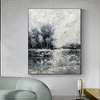 Brown And White Landscape Paintings