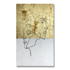 Abstract Gold Foil Painting 2