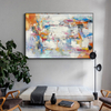 Orange Abstract Painting