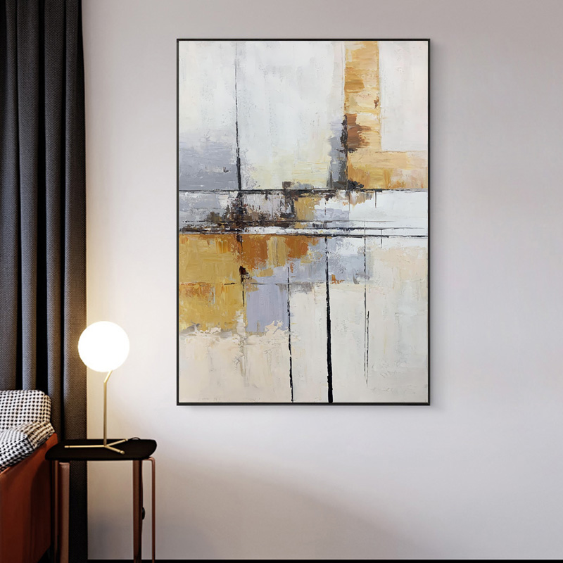 Yellow Simple Fashion Decorative Painting