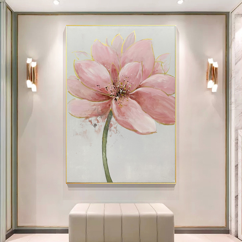 Golden Lotus Art