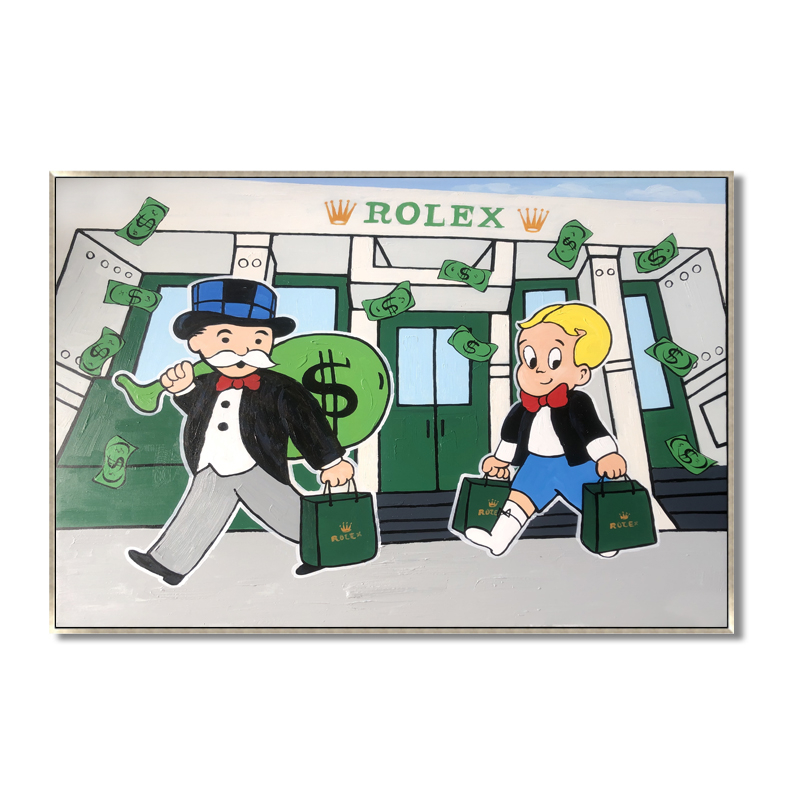 Alec Monopoly Paintings