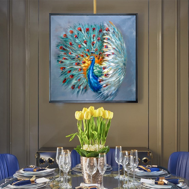 Peacock Painting