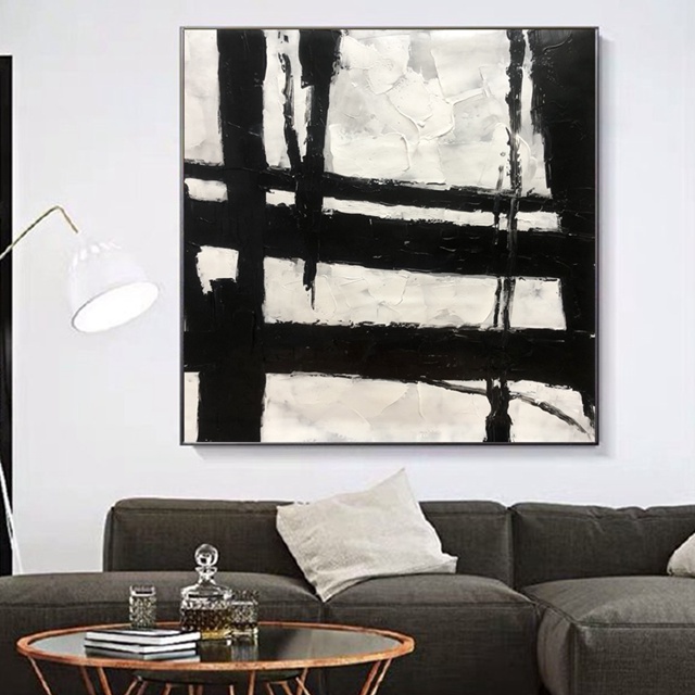 Black And White Painting