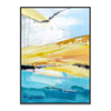 Yellow Abstract Painting