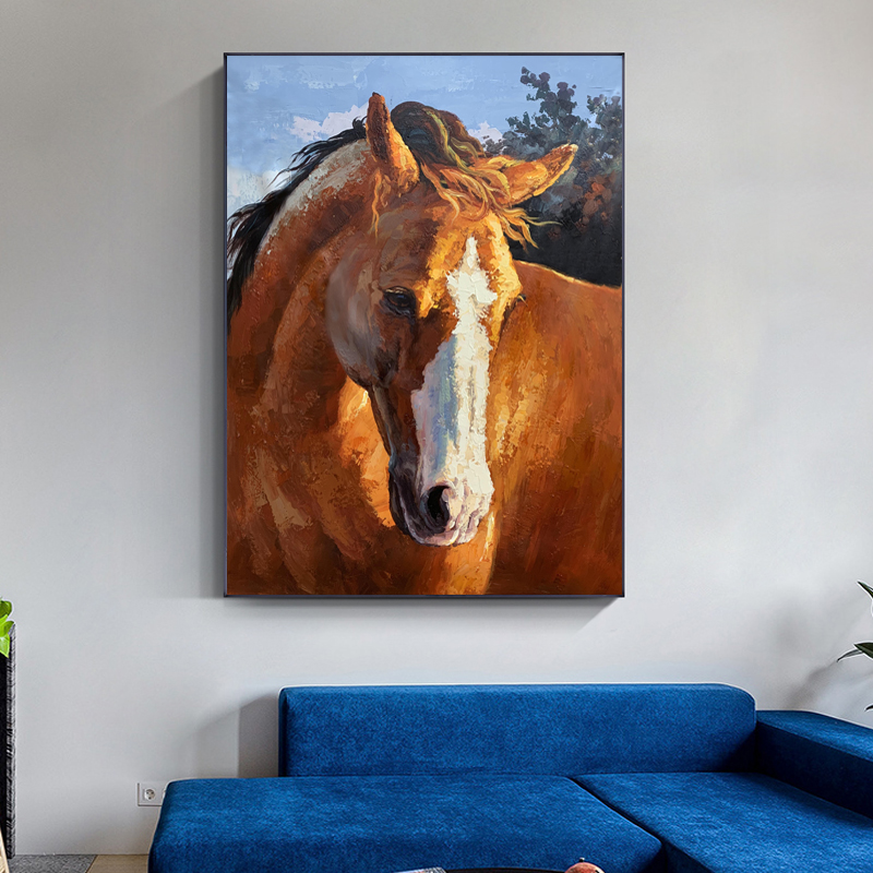 Impression Horse Painting