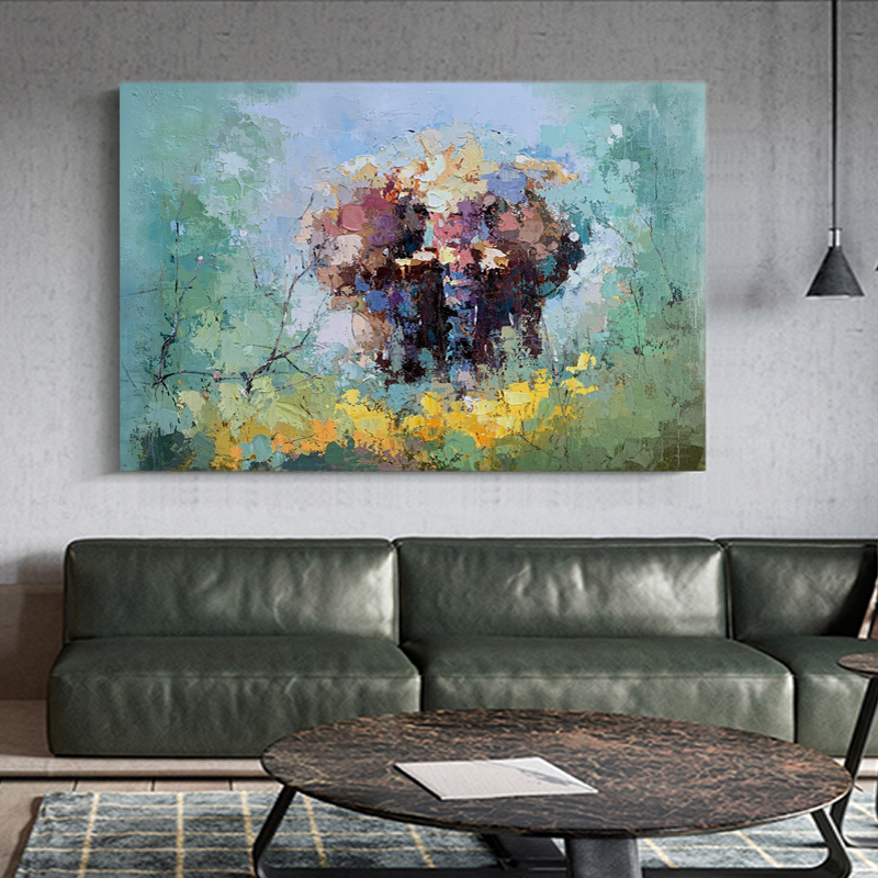 Abstract Elephant Painting