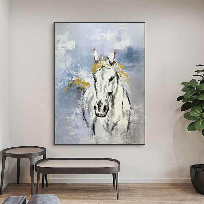 Running Horse Painting
