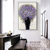 Purple Flowers Art