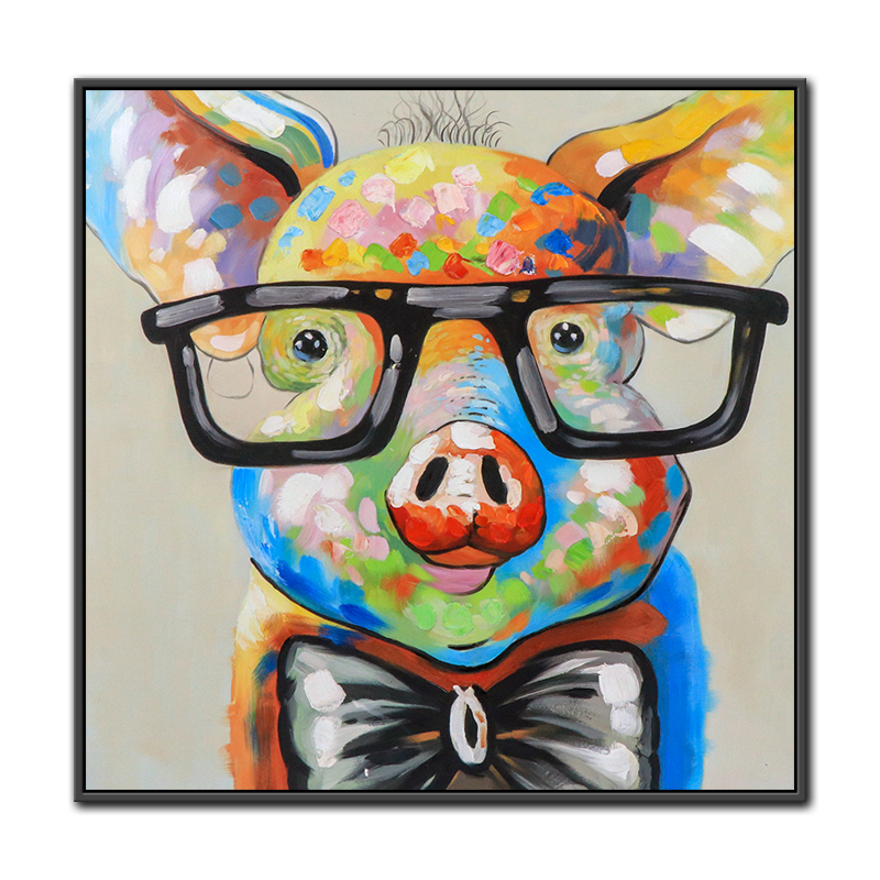 Lovely Pig Painting