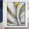 LIJUN Black And White Gold Hand-painted Art Painting