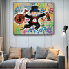 Pop Art hand canvas painting